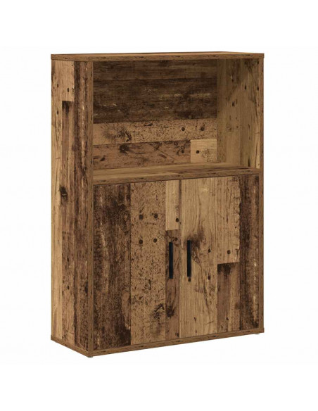 Libreria Legno Vecchio 60x24x85 cm in Truciolato