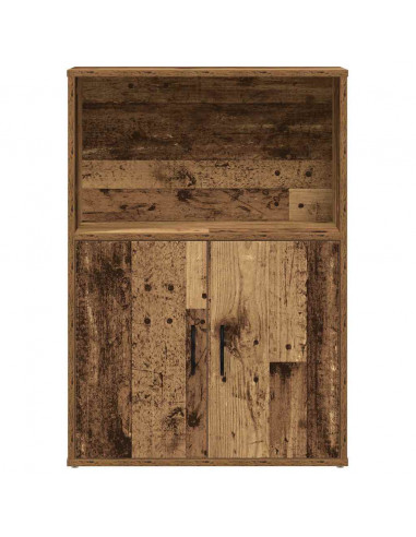 Libreria Legno Vecchio 60x24x85 cm in Truciolato