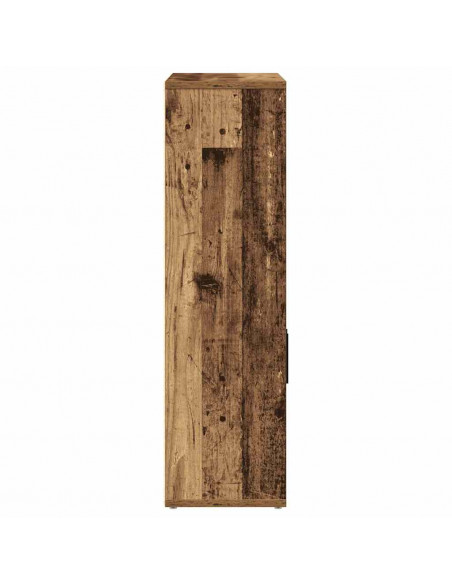 Libreria Legno Vecchio 60x24x85 cm in Truciolato