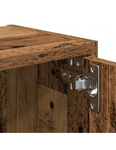 Libreria Legno Vecchio 40x24x77 cm in Truciolato