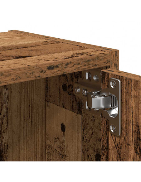 Libreria Legno Vecchio 40x24x77 cm in Truciolato