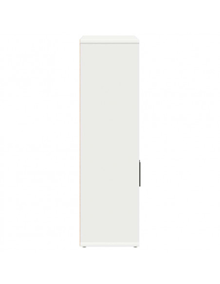 Libreria Bianca 60x24x85 cm in Legno Multistrato