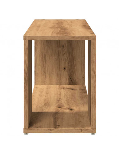 Mobile Porta TV Rovere Artigianale 80x24x32cm Legno Multistrato