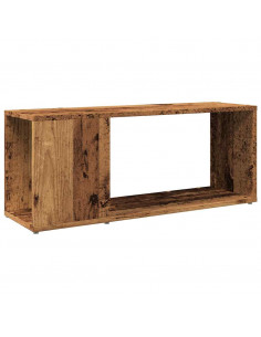 Mobile Porta TV Legno Vecchio 80x24x32 cm in Legno Multistrato