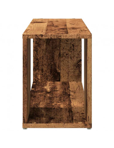 Mobile Porta TV Legno Vecchio 80x24x32 cm in Legno Multistrato