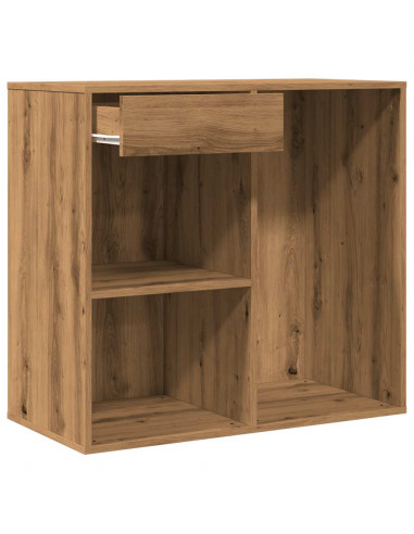 Armadietto per Cosmetici Rovere Artigianale 80x40x75 cm