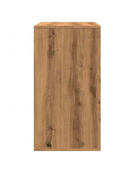 Armadietto per Cosmetici Rovere Artigianale 80x40x75 cm