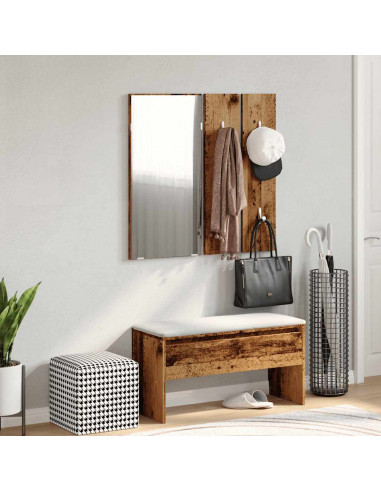 Set di Mobili da Corridoio Legno Antico in Legno Multistrato