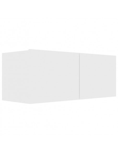 Set di Mobili Porta TV 7 pz Bianco in Legno Multistrato