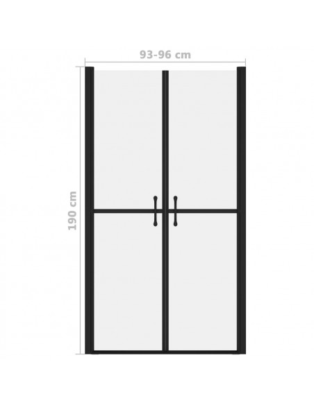 Porta per Doccia in ESG Satinato (93-96)x190 cm