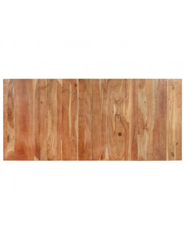 Tavolo da Pranzo 200x90x76 cm Legno Massello di Acacia