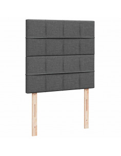 Struttura Letto Pouf con Materasso 100x200 cm in Tessuto