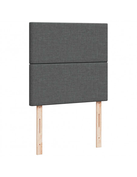 Struttura Letto Pouf con Materasso 100x200 cm in Tessuto