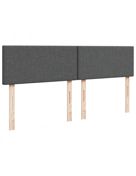 Struttura Letto Pouf con Materasso 160x200 cm in Tessuto