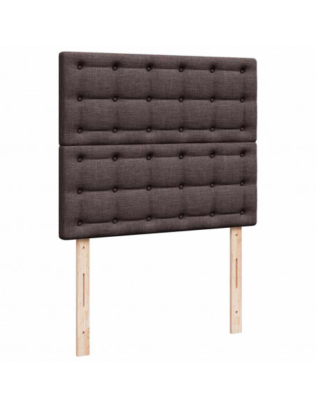 Struttura Letto Pouf con Materasso 80x200 cm in Tessuto