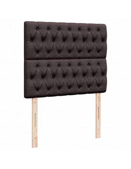Struttura Letto Pouf con Materasso 80x200 cm in Tessuto