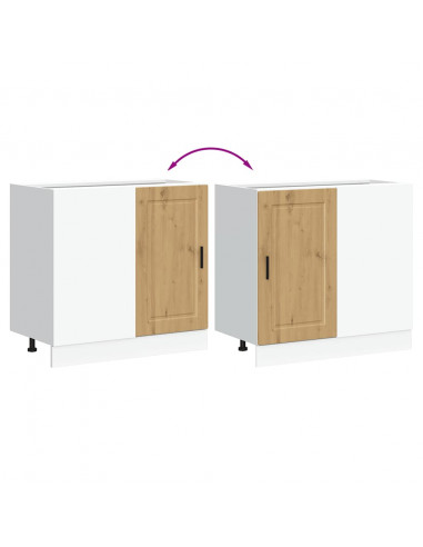 Base da Cucina Porto Rovere Artigianale Legno Multistrato