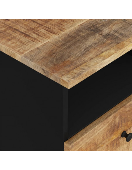 Comodini 2pz in Legno Massello di Mango e Legno Multistrato
