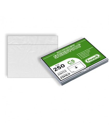 CF250 BUSTE ADES.SPEEDYDOC(RIC)NEUT