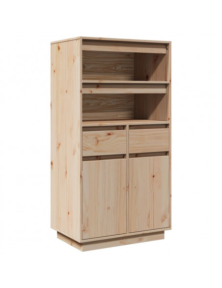 Credenza 60x40x116,5 cm in Legno Massello di Pino