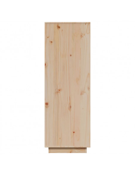 Credenza 60x40x116,5 cm in Legno Massello di Pino