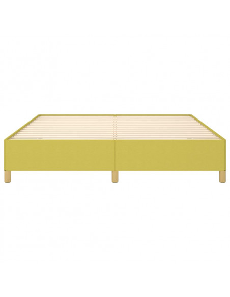 Giroletto senza Materasso Verde 160x200 cm in Tessuto