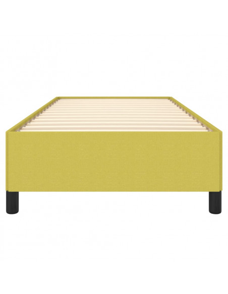 Giroletto senza Materasso Verde 100x200 cm in Tessuto
