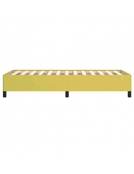 Giroletto senza Materasso Verde 100x200 cm in Tessuto
