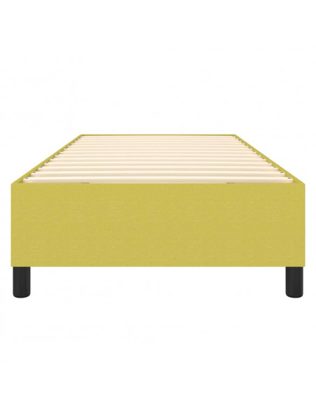 Giroletto senza Materasso Verde 100x200 cm in Tessuto