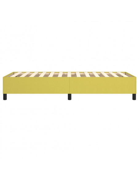 Giroletto senza Materasso Verde 100x200 cm in Tessuto