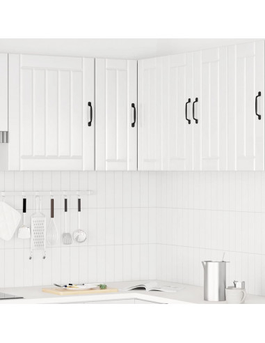 Pensile da Cucina ad Angolo Porto Bianco Lucido in Truciolato