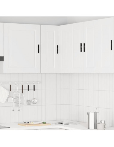 Pensile da Cucina ad Angolo Porto Bianco in Legno Multistrato