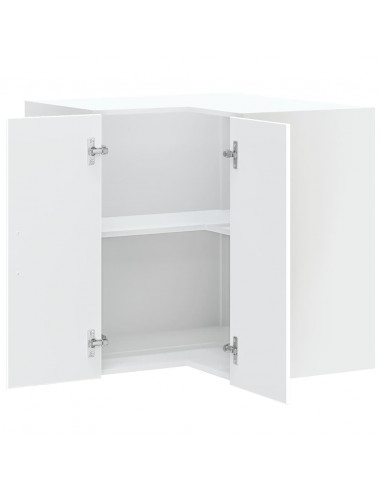 Pensile da Cucina ad Angolo Porto Bianco in Legno Multistrato