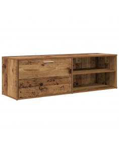 Mobile Porta TV Legno Antico 120x34x37 cm in Legno Multistrato