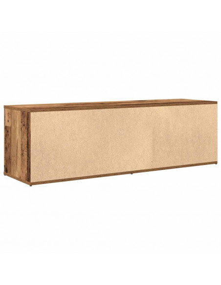 Mobile Porta TV Legno Antico 120x34x37 cm in Legno Multistrato