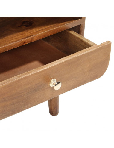 Mobile Porta TV 90x35x47 cm in Legno Massello di Mango