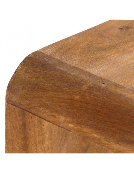 Mobile Porta TV 90x35x47 cm in Legno Massello di Mango