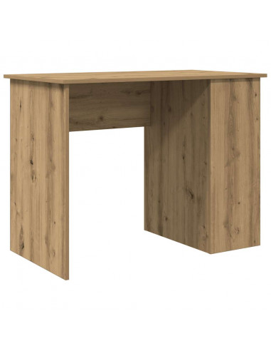 Scrivania Rovere Artigianale 100x55x75 cm in Legno Multistrato