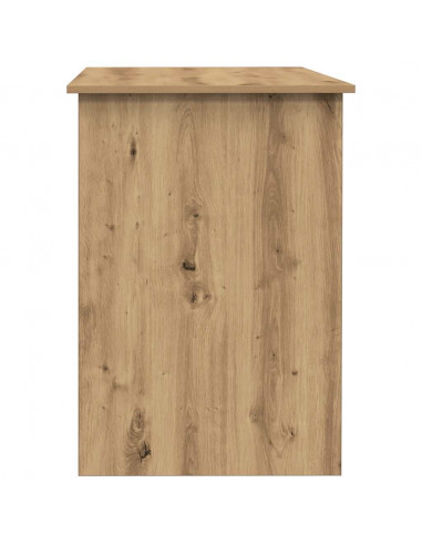 Scrivania Rovere Artigianale 100x55x75 cm in Legno Multistrato