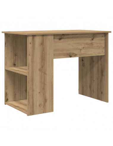 Scrivania Rovere Artigianale 100x55x75 cm in Legno Multistrato