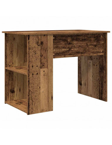 Scrivania Legno Antico 100x55x75 cm in Legno Multistrato