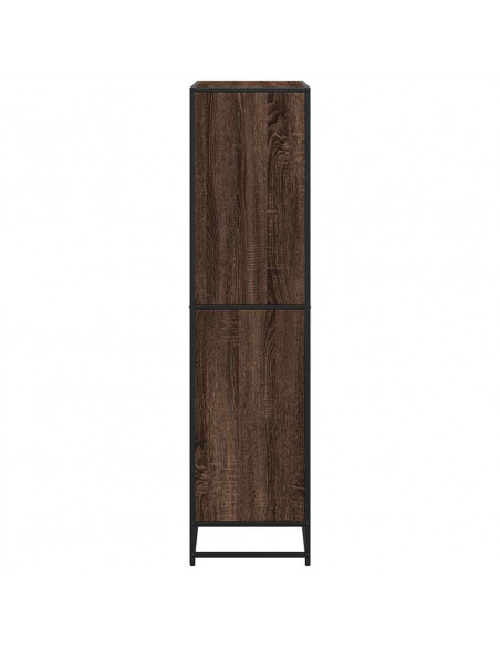 Libreria Rovere Marrone 80,5x35x139 cm in Truciolato