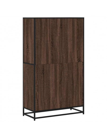 Libreria Rovere Marrone 80,5x35x139 cm in Truciolato
