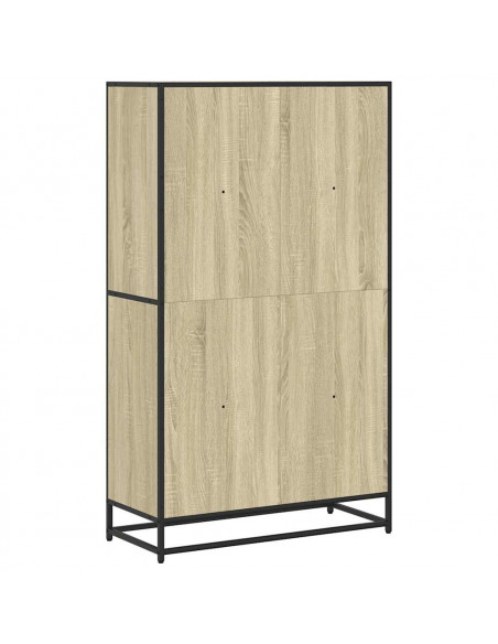 Libreria Rovere Sonoma 80,5x35x139 cm in Truciolato