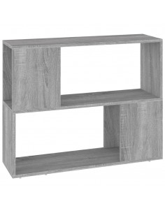 Libreria/Divisorio Grigio Sonoma 80x24x63 cm
