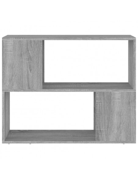 Libreria/Divisorio Grigio Sonoma 80x24x63 cm