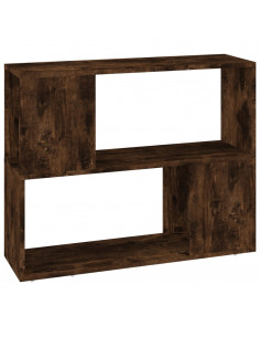 Libreria/Divisorio Rovere Fumo 80x24x63 cm