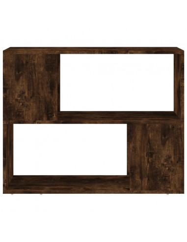 Libreria/Divisorio Rovere Fumo 80x24x63 cm