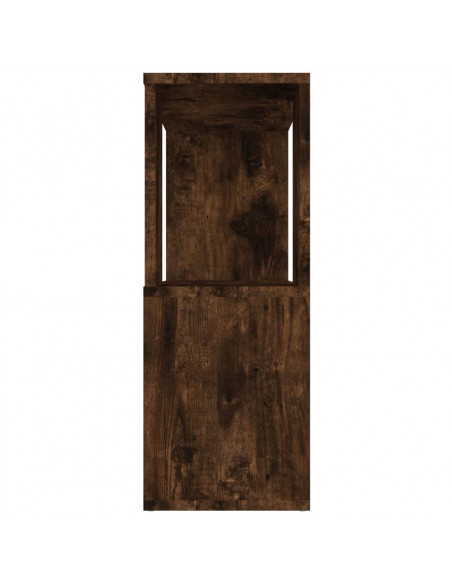 Libreria/Divisorio Rovere Fumo 80x24x63 cm