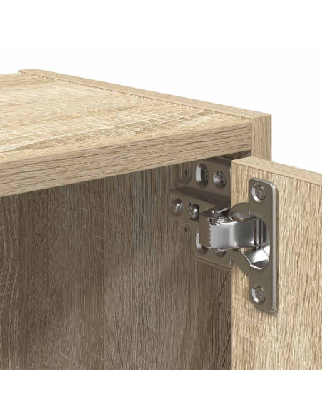 Libreria Rovere Sonoma 40x24x102 cm in Legno Multistrato
